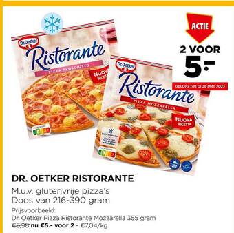 Jumbo Dr oetker ristorante aanbieding