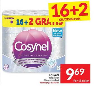 Intermarché Cosynel toiletpapier aanbieding