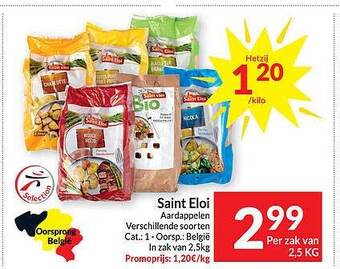 Intermarché Saint eloi aardappelen aanbieding