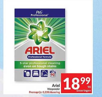 Intermarché Ariel waspoeder aanbieding