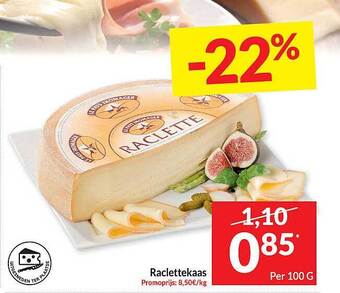 Intermarché Raclettekaas aanbieding