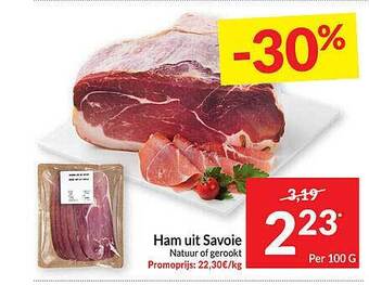 Intermarché Ham uit savoie aanbieding