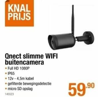 Qnect slimme wifi buitencamera