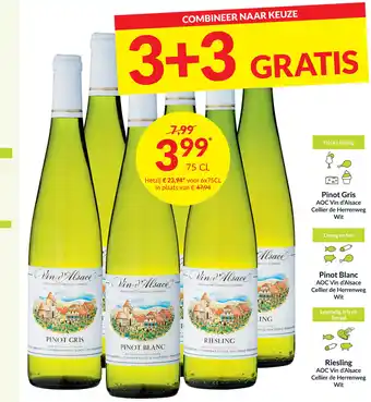 Vin d'Alsace 75 cl