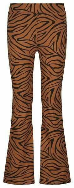 HEMA HEMA Kinderlegging Flared Zebra Bruin (bruin) aanbieding
