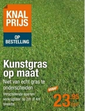 Kunstgras op maat