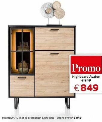 Highboard avalon