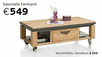 Henders & Hazel Salontafel farmland aanbieding