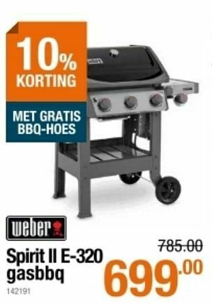 Weber spirit ii e-320 gasbbq
