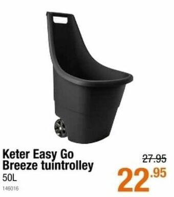 Cevo Keter easy go breeze tuintrolley aanbieding