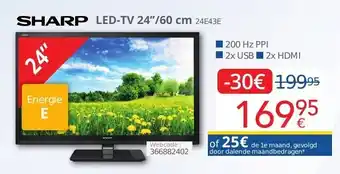 Sharp LED-TV 24'' 60cm