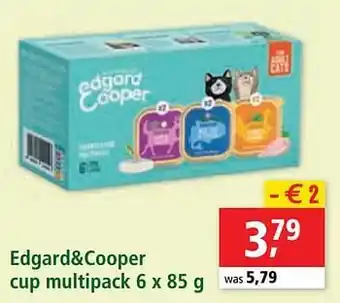 Maxi Zoo Edgard+cooper cup multipack 6 X 85 G aanbieding