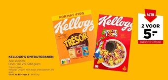 Jumbo Kellogg’s ontbijtgranen aanbieding