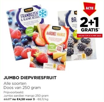 Jumbo Jumbo diepvriesfruit aanbieding