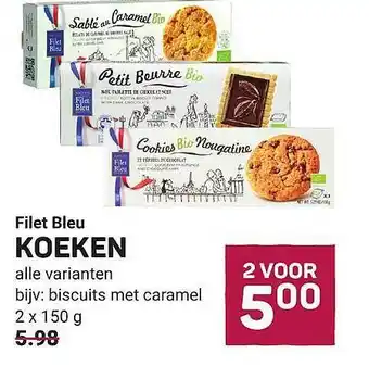 Filet bleu koeken