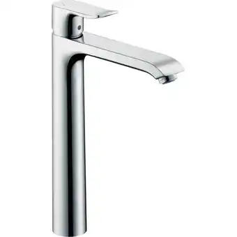 Sawiday Hansgrohe metris highriser wastafelkraan 260 met waste chroom showroommodel aanbieding