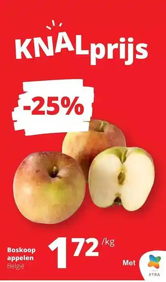 Spar Colruyt Boskoop appelen aanbieding