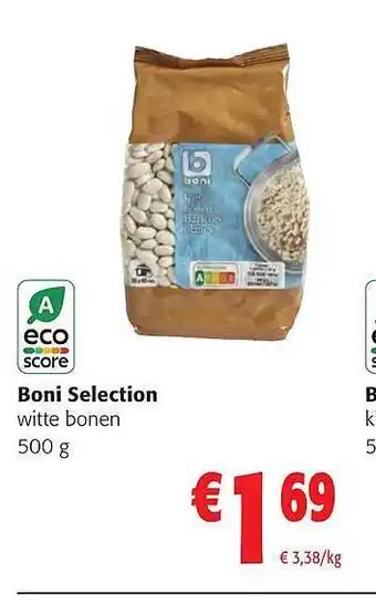 Colruyt Boni sélection witte bonen aanbieding