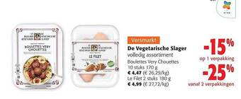 De vegetarische slager