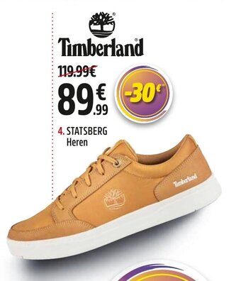 Intersport Timberland statsberg heren aanbieding