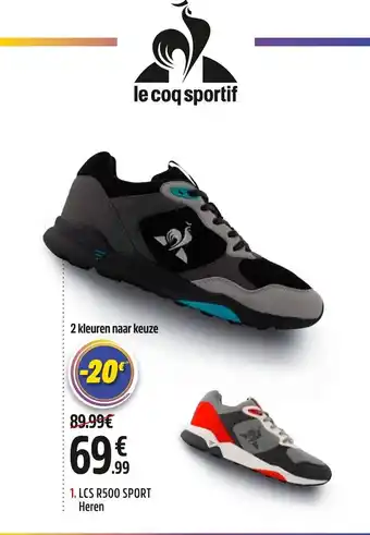Intersport Le coq sportif LCS R500 sport heren aanbieding