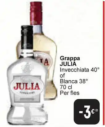Cora Grappa julia aanbieding