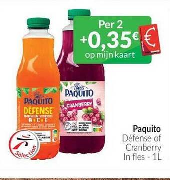 Intermarché Paquito aanbieding