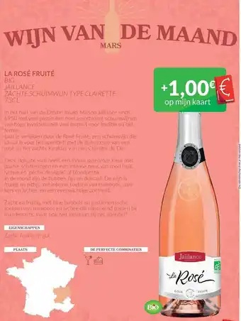 La rosé fruité