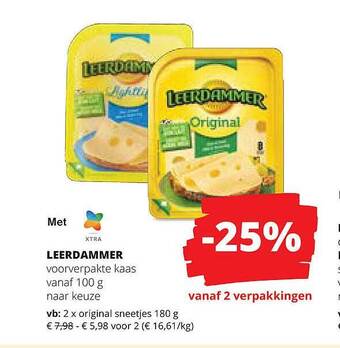 Spar Leerdammer aanbieding