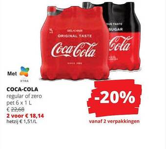 Spar Coca-cola aanbieding