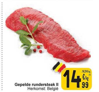 Cora Gepelde rundersteak ii aanbieding