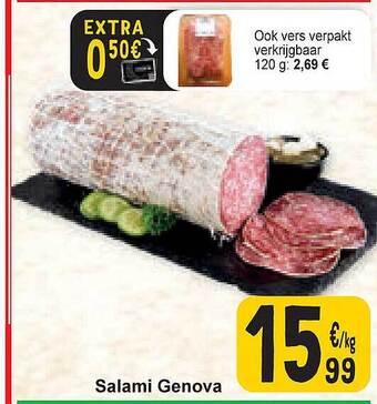 Cora Salami genova aanbieding