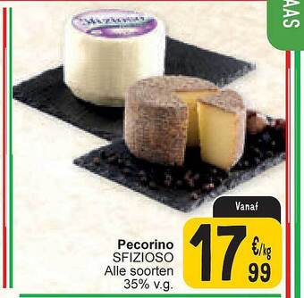 Cora Pecorino sfizioso aanbieding