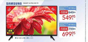 Eldi Samsung smart ultra hd-tv 55 aanbieding