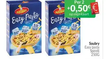 Intermarché Soubry easy pasta spirelli aanbieding