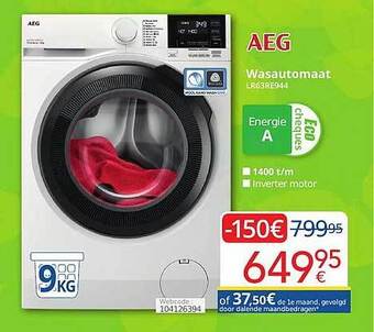 Eldi Aeg wasautomaat aanbieding