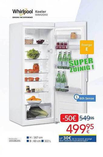 Eldi Whirlpool koeler aanbieding