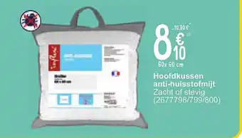 Cora Hoofdkussen antihuisstofmijt aanbieding