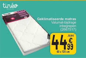 Cora Geklimatiseerde matras aanbieding
