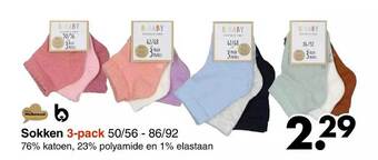Wibra Sokken aanbieding