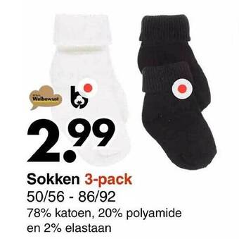 Wibra Sokken aanbieding