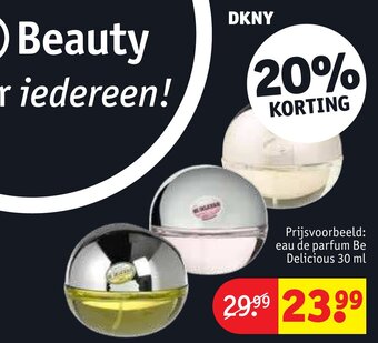 Kruidvat DKNY aanbieding
