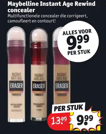 Kruidvat Maybelline instant age rewind concealer per stuk aanbieding