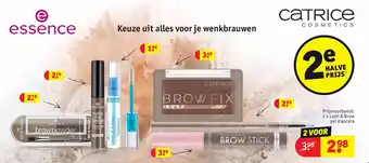 Kruidvat Keuze uit alles voor je wenkbrauwen aanbieding