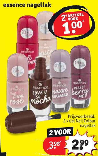 Kruidvat Essence nagellak aanbieding