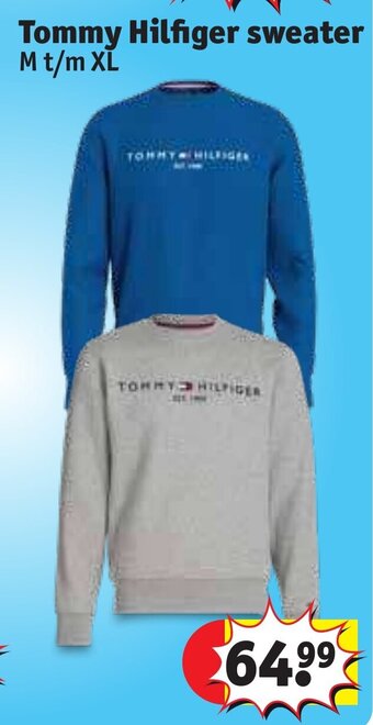 Kruidvat Tommy hilfiger sweater aanbieding