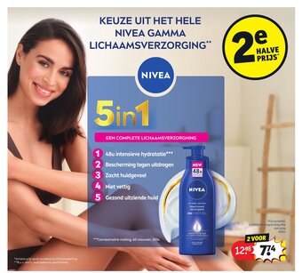 Kruidvat Keuze Uit Het Hele Nivea Gamma Lichaamsverzorging** aanbieding