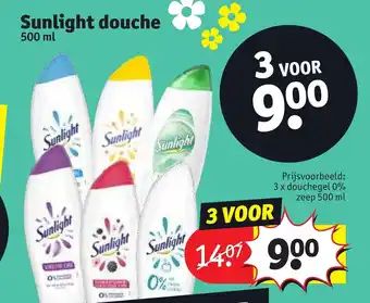 Kruidvat Sunlight douche 500 ml aanbieding