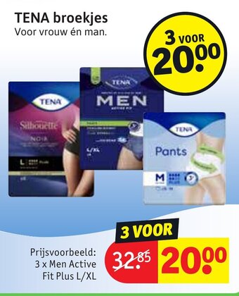 Kruidvat TENA broekjes aanbieding