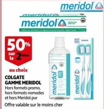 Auchan Colgate Gamme Meridol aanbieding